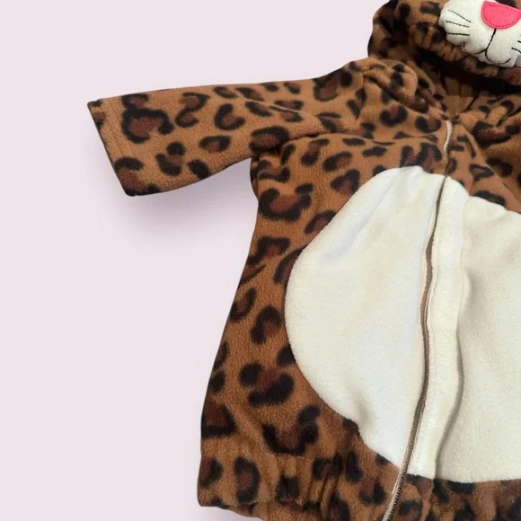 NWT 2013 Old Navy Leopard Print Baby Halloween Costume Size 0-6 Months - Picture 2 of 11